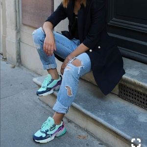 Adidas Falcon Woman Size 6 Dad Shoes